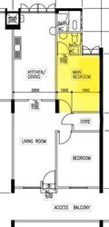 Blk 545 Bedok North Green (Bedok), HDB 3 Rooms #557341201